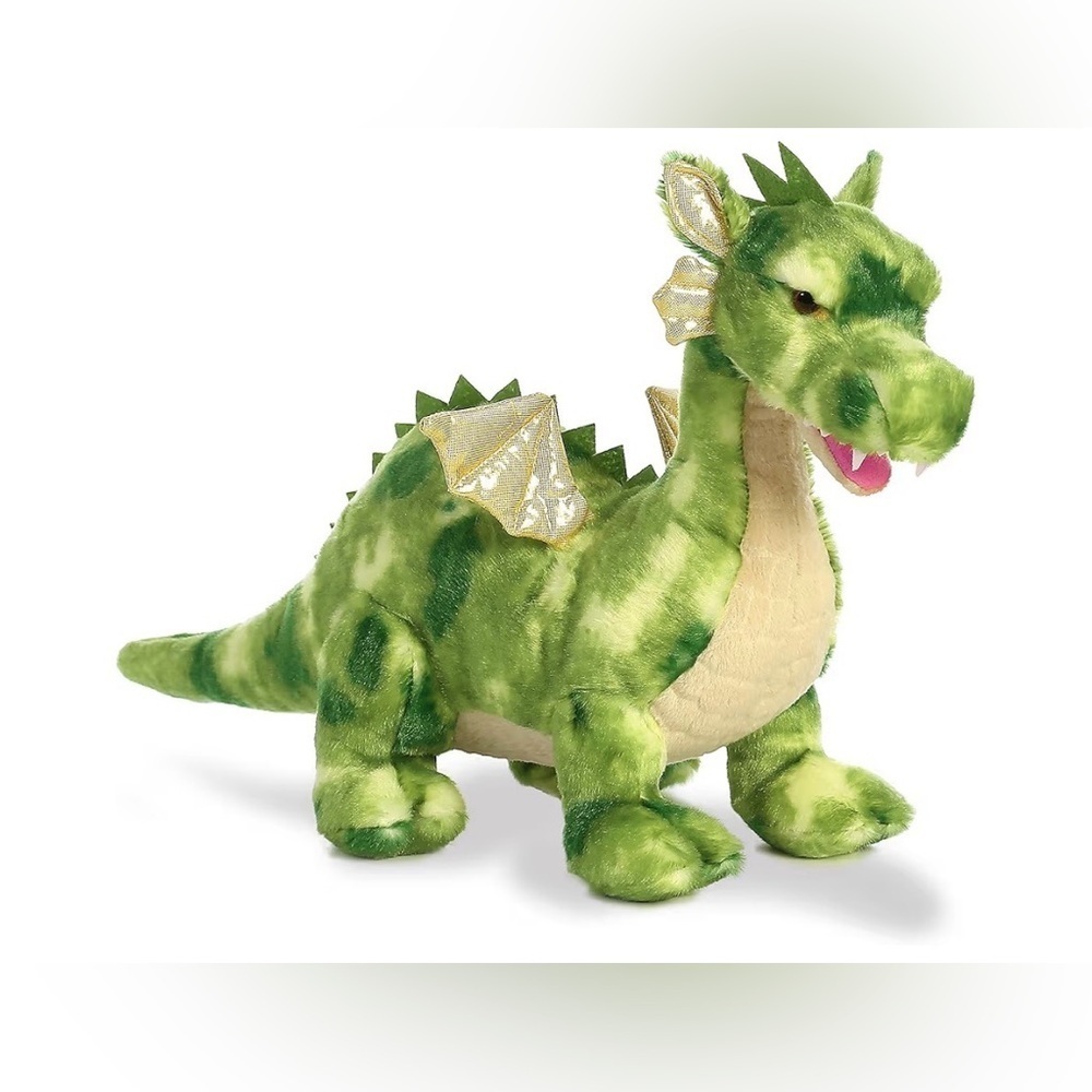 Aurora Ferocious Dinos & Dragons Vollenth The Green Stuffed Animal